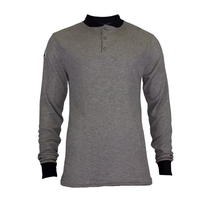 NSA DRIFIREÂ® FR TECGENÂ® Dual Hazard Henley L/S Shirt